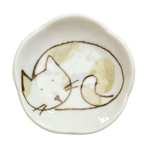 にゃんこ皿