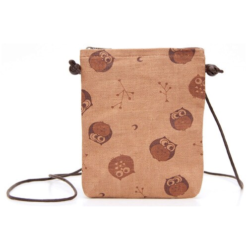 柿渋染 ミニポシェット