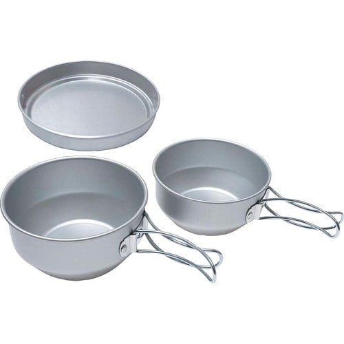 アルミ3点食器セット