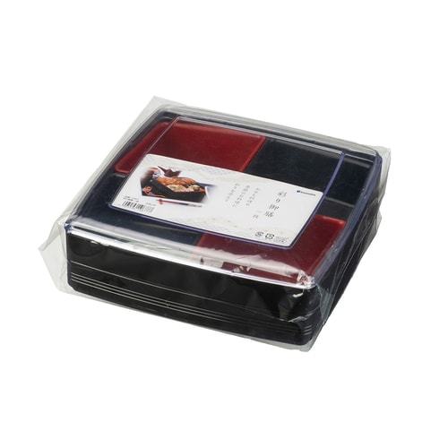 彩り御膳一段 ブラック