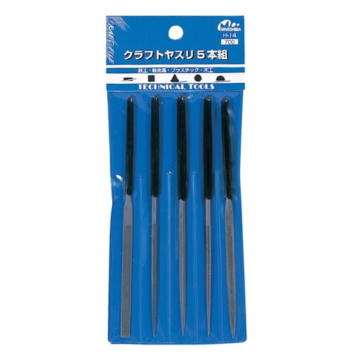 クラフトヤスリ 5本組