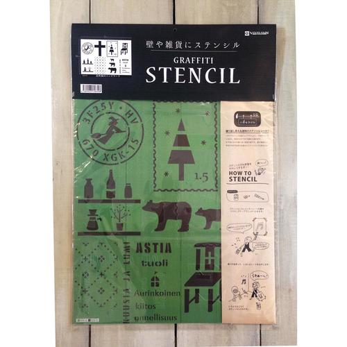 女子ステンシル