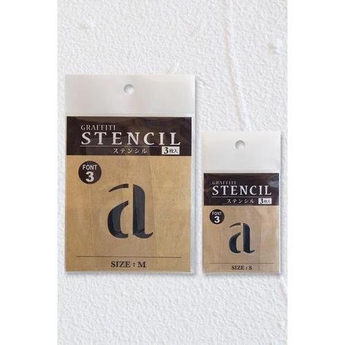 アルファベットステンシル