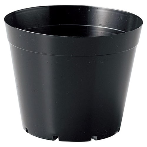 硬質ポリ鉢 13.5cm 黒10P