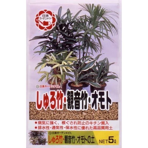 しゅろ竹観音竹オモトの土