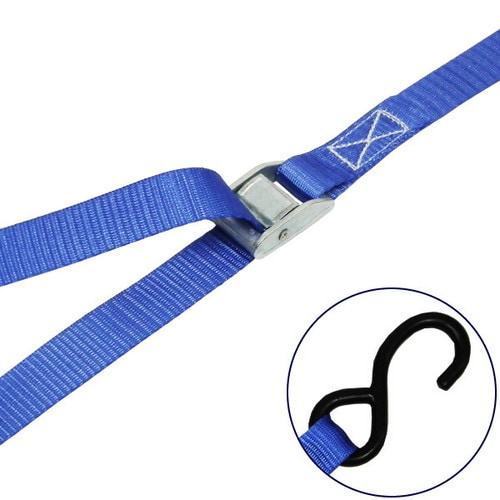 荷締めベルト青