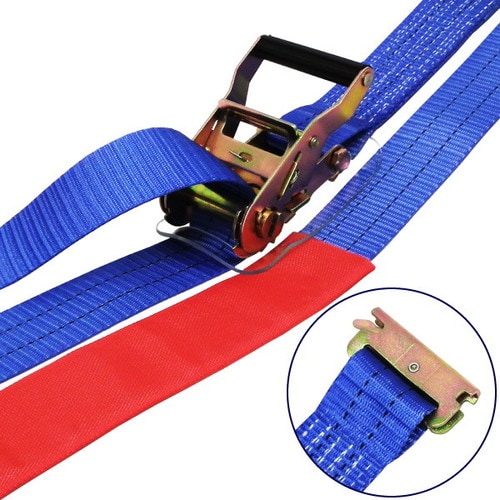 ラッシングベルト青