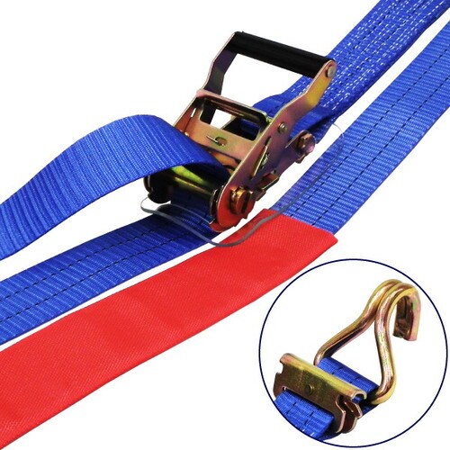 ラッシングベルト青