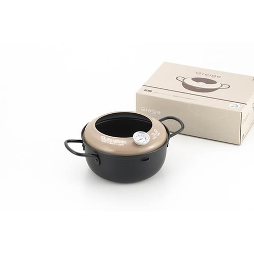 温度計付天ぷら鍋