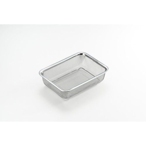 ステンレス角型水切りザル