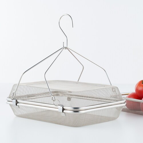 ステンレス角型干しかご