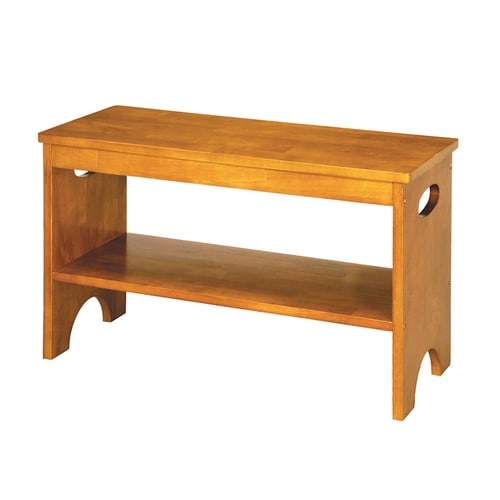 天然木玄関ベンチ60