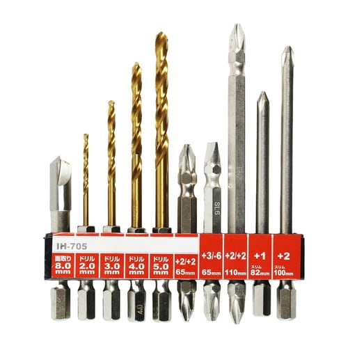 ビット&ドリル+面取り