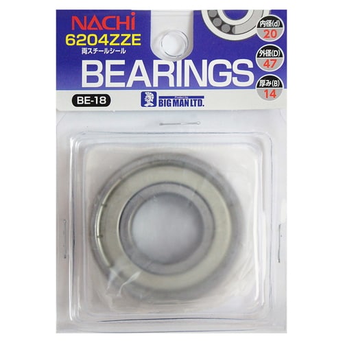 ベアリング BE−186204ZZE