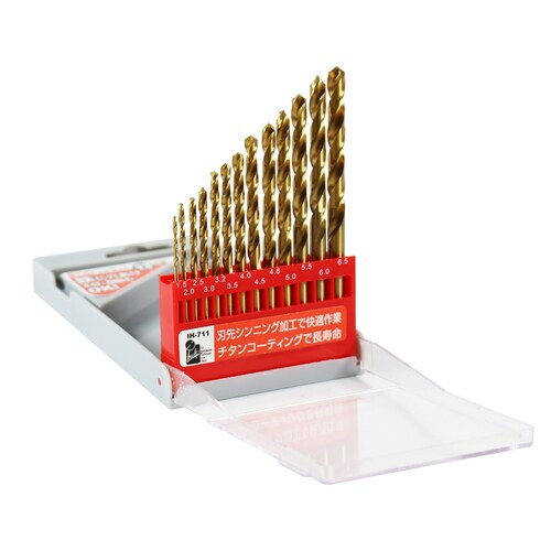 鉄工用ドリルセット