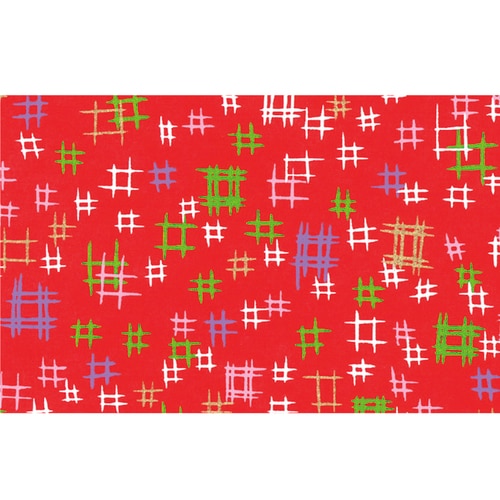 友禅和紙 全判 かすり紋・紅 2セット