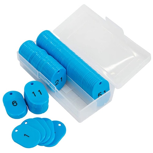 スチロール番号札 小 1から100 空