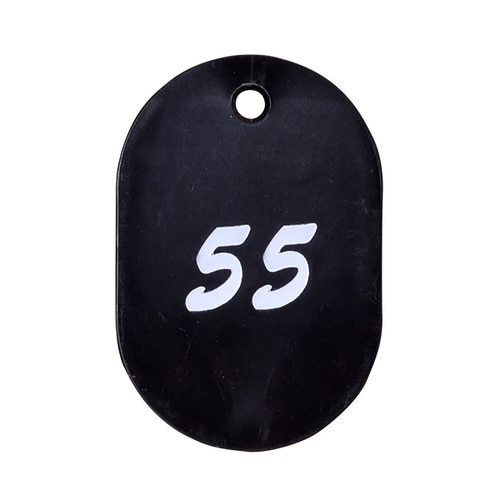 グラニット番号札 51から100 ブラッ 2セット