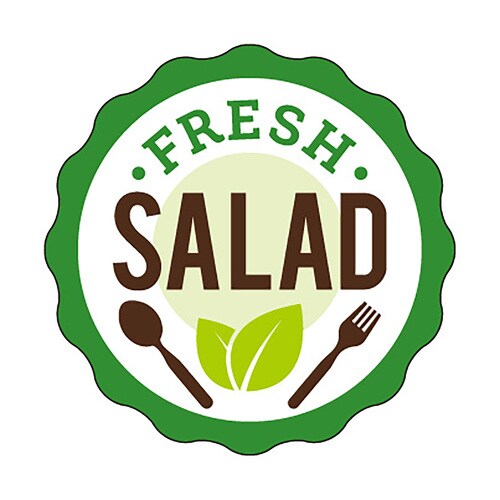 食品表示ラベル シール SALAD 2セット