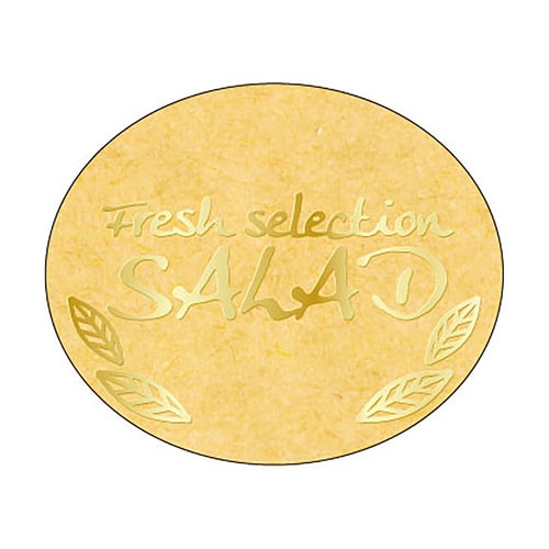 食品表示ラベル シール SALAD 2セット