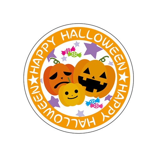 食品表示ラベル シールHALLOWEEN 3セット