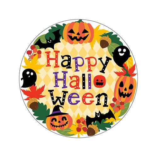 食品表示ラベル シールHalloween 3セット