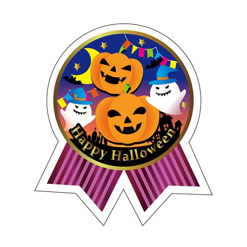 食品表示ラベル シールHalloween 2セット