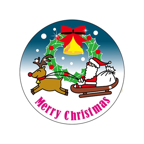 食品表示ラベル シールChristmas 3セット