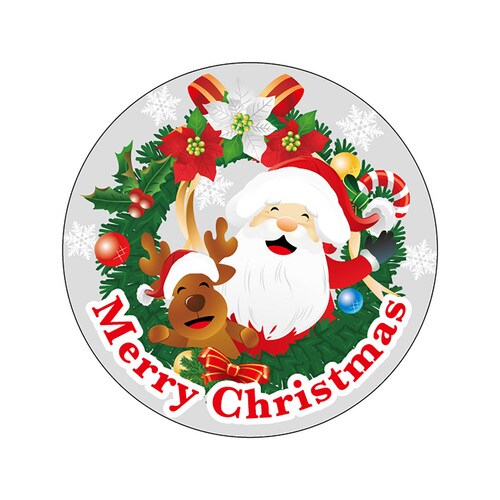 食品表示ラベル シールChristmas 2セット