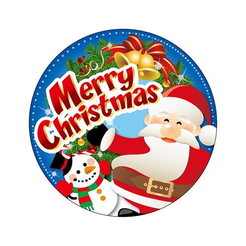 食品表示ラベル シールChristmas 2セット