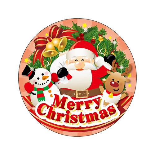 食品表示ラベル シールChristmas 2セット