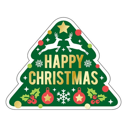 食品表示ラベル シールCHRISTMAS 2セット