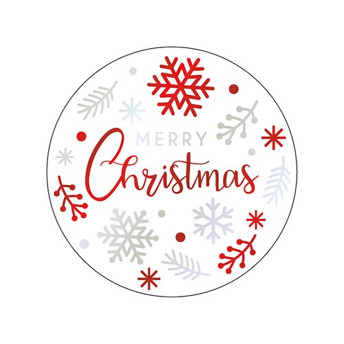 食品表示ラベル シールChristmas 2セット