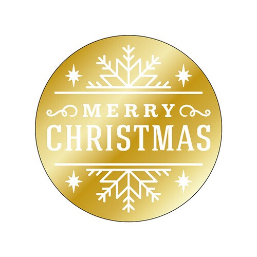 食品表示ラベル シールChristmas 2セット