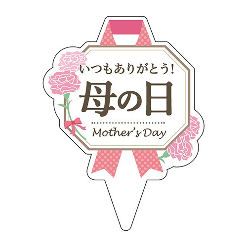 食品表示 ピック 母の日