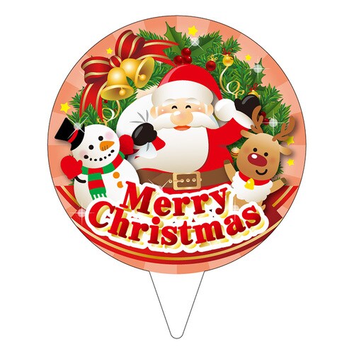 食品表示 ピック サンタ大 2セット