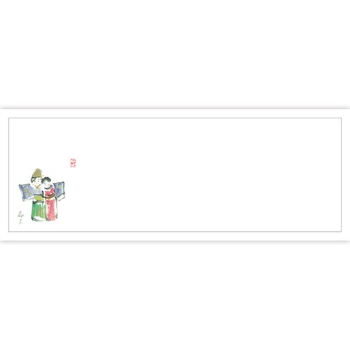 高級和紙おてもとマット 立雛 3セット