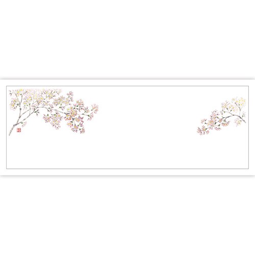 高級和紙おてもとマット 桜 3セット