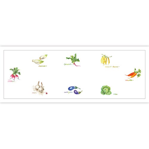 上質おてもとマット ヤサイ 3セット