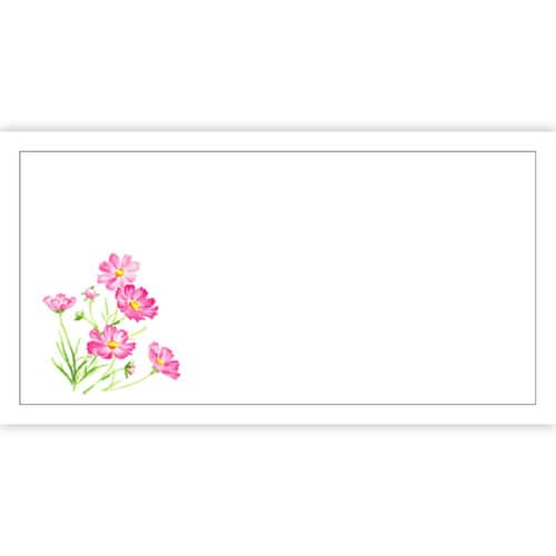 高級和紙箸置きマット 秋桜 3セット