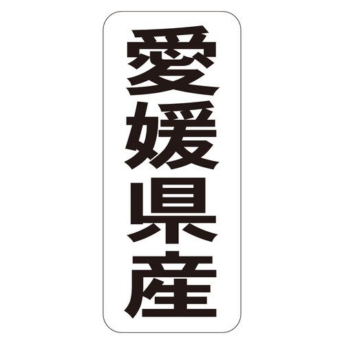 鮮魚ラベル シール 愛媛県産タテ 3セット