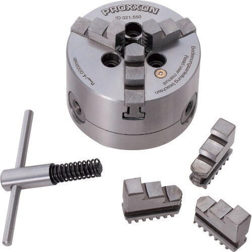 プロクソン 小型旋盤用別売りオプション 三爪ユニバ