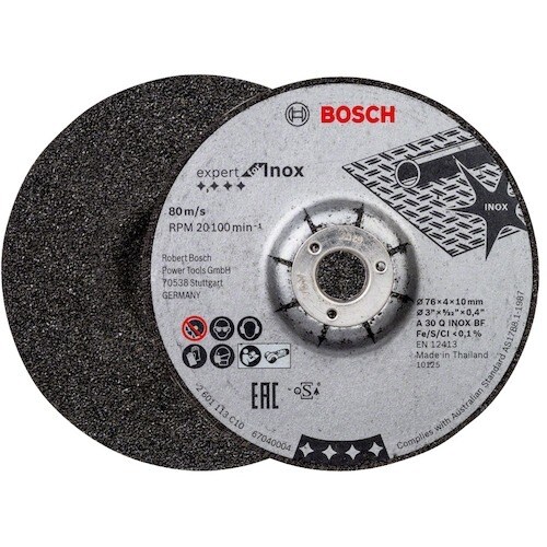 ボッシュ 研削砥石76mm2p