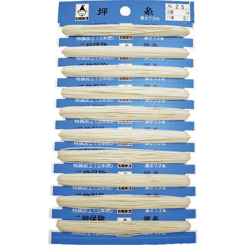たくみ 純絹坪糸 25号