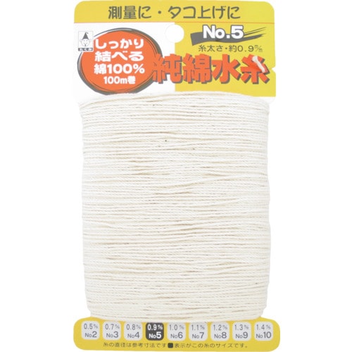 たくみ 純綿水糸 NO.5