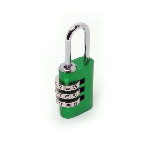 アルミのカギ 緑 本体幅20mm TW−