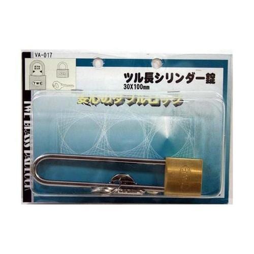 VA−017ツル長シリンダ錠30×100