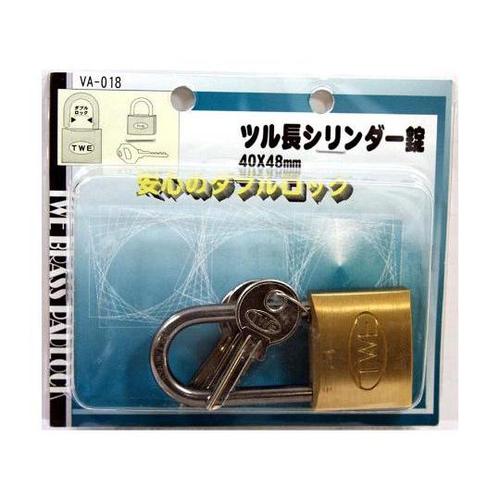 VA−018 ツル長シリンダ錠40×48