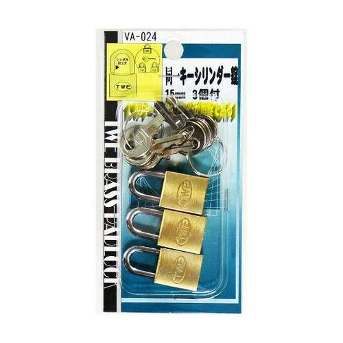 VA−024 キーシリンダー錠 15mm