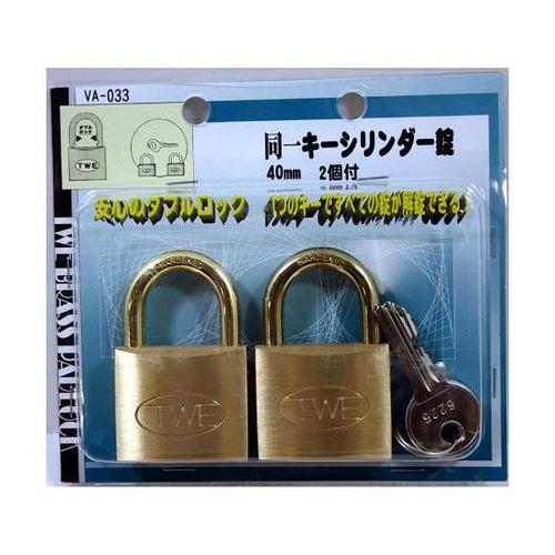 VA−033 キーシリンダー錠 40mm